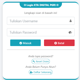 Register PGRI Jembrana - Persatuan Guru Republik Indonesia Cabang Kabupaten Jembrana